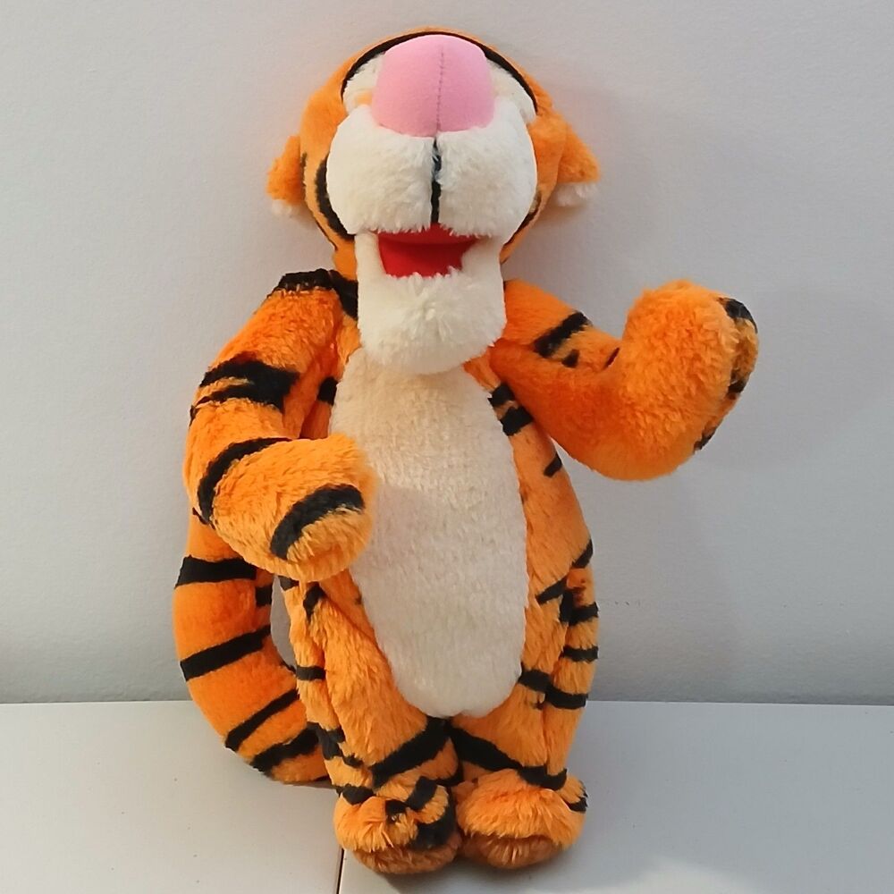 Disney Winnie the Pooh Vintage 1994 Standing Tigger Stuffed Plush Animal Toy 12"
